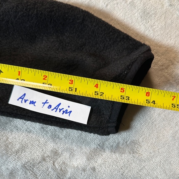 Eddie Bauer Black Polyester Fleece Jacket Quilted/Fleece with Pink Details - Picture 12 of 14